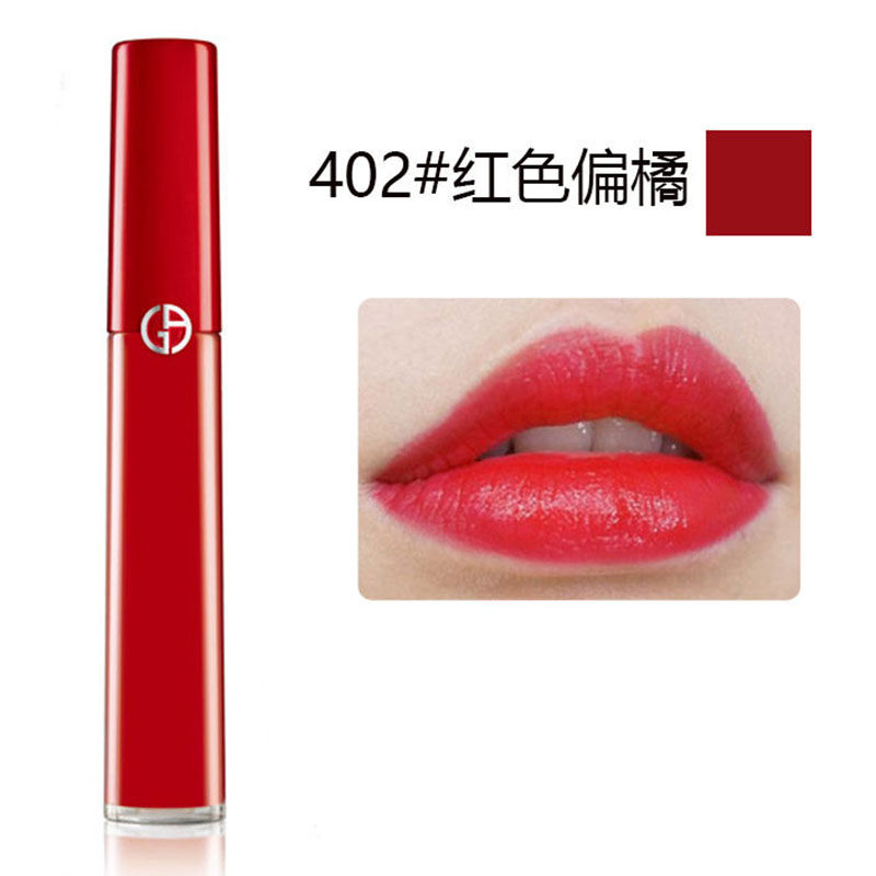 跨境armani 法国 阿玛尼 红管臻致丝绒唇釉 #402 6.5ml cq